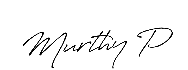 Also we have Murthy P name is the best signature style. Create professional handwritten signature collection using Antro_Vectra_Bolder autograph style. Murthy P signature style 7 images and pictures png