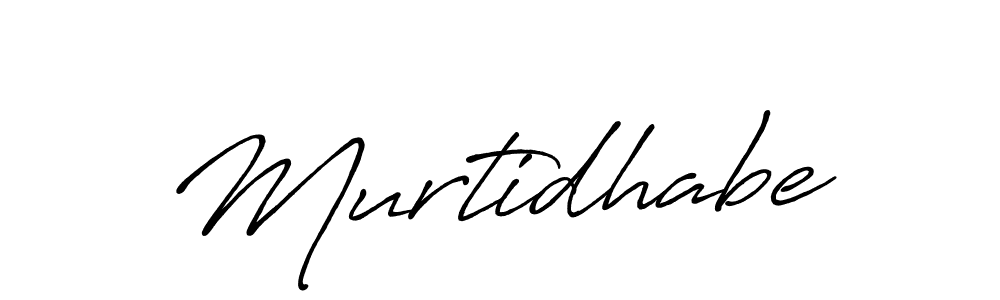 It looks lik you need a new signature style for name Murtidhabe. Design unique handwritten (Antro_Vectra_Bolder) signature with our free signature maker in just a few clicks. Murtidhabe signature style 7 images and pictures png