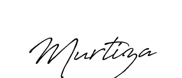 Make a beautiful signature design for name Murtiza. With this signature (Antro_Vectra_Bolder) style, you can create a handwritten signature for free. Murtiza signature style 7 images and pictures png