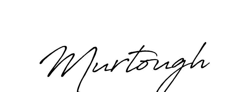 Make a beautiful signature design for name Murtough. With this signature (Antro_Vectra_Bolder) style, you can create a handwritten signature for free. Murtough signature style 7 images and pictures png