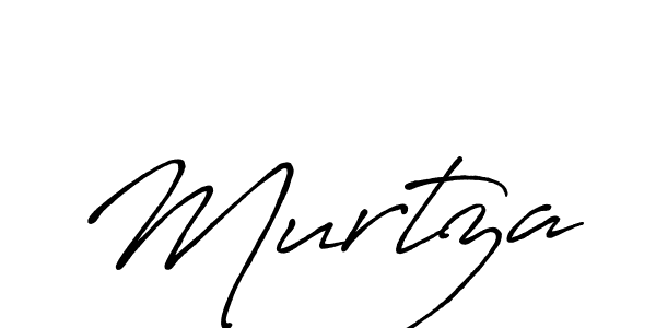 Design your own signature with our free online signature maker. With this signature software, you can create a handwritten (Antro_Vectra_Bolder) signature for name Murtza. Murtza signature style 7 images and pictures png