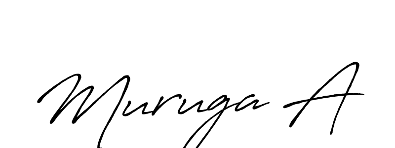 Also You can easily find your signature by using the search form. We will create Muruga A name handwritten signature images for you free of cost using Antro_Vectra_Bolder sign style. Muruga A signature style 7 images and pictures png