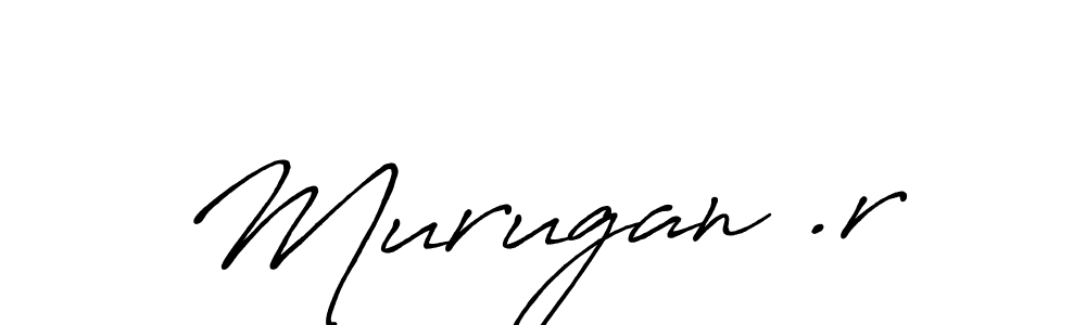 The best way (Antro_Vectra_Bolder) to make a short signature is to pick only two or three words in your name. The name Murugan .r include a total of six letters. For converting this name. Murugan .r signature style 7 images and pictures png