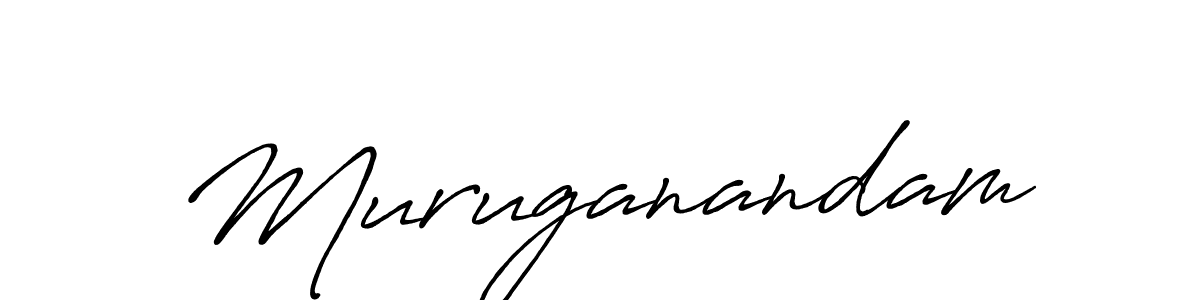 Also we have Muruganandam name is the best signature style. Create professional handwritten signature collection using Antro_Vectra_Bolder autograph style. Muruganandam signature style 7 images and pictures png