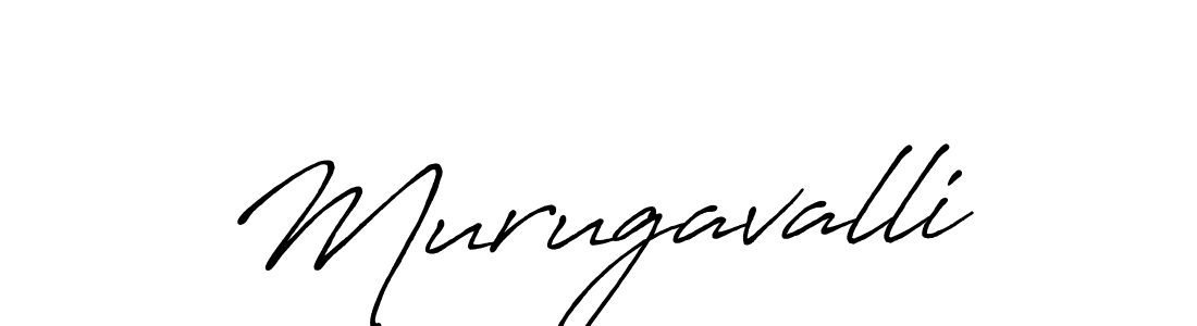 How to make Murugavalli signature? Antro_Vectra_Bolder is a professional autograph style. Create handwritten signature for Murugavalli name. Murugavalli signature style 7 images and pictures png