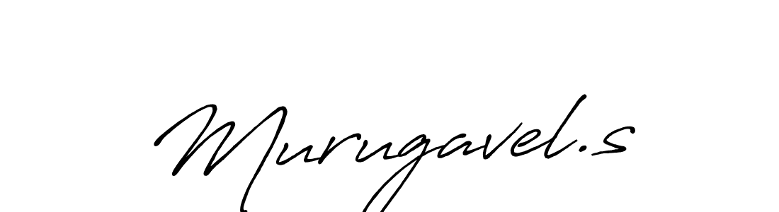 Similarly Antro_Vectra_Bolder is the best handwritten signature design. Signature creator online .You can use it as an online autograph creator for name Murugavel.s. Murugavel.s signature style 7 images and pictures png