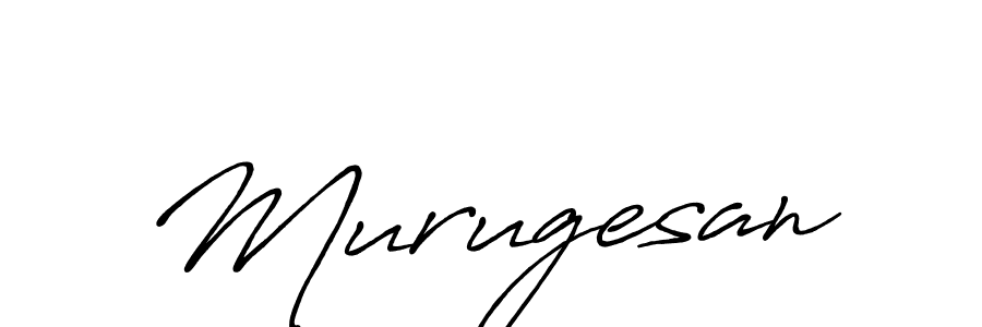 How to make Murugesan signature? Antro_Vectra_Bolder is a professional autograph style. Create handwritten signature for Murugesan name. Murugesan signature style 7 images and pictures png