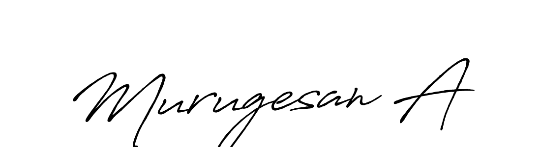 Once you've used our free online signature maker to create your best signature Antro_Vectra_Bolder style, it's time to enjoy all of the benefits that Murugesan A name signing documents. Murugesan A signature style 7 images and pictures png