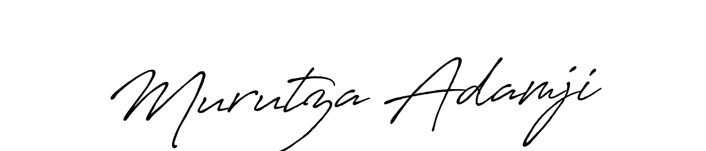 It looks lik you need a new signature style for name Murutza Adamji. Design unique handwritten (Antro_Vectra_Bolder) signature with our free signature maker in just a few clicks. Murutza Adamji signature style 7 images and pictures png