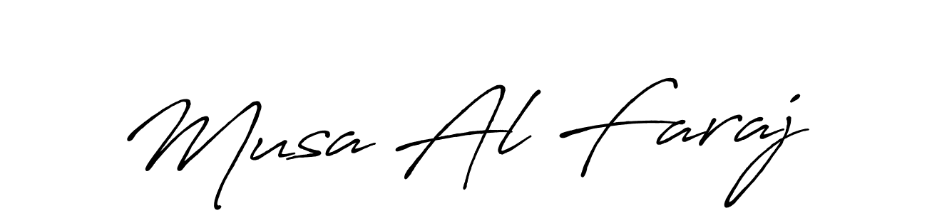 You can use this online signature creator to create a handwritten signature for the name Musa Al Faraj. This is the best online autograph maker. Musa Al Faraj signature style 7 images and pictures png