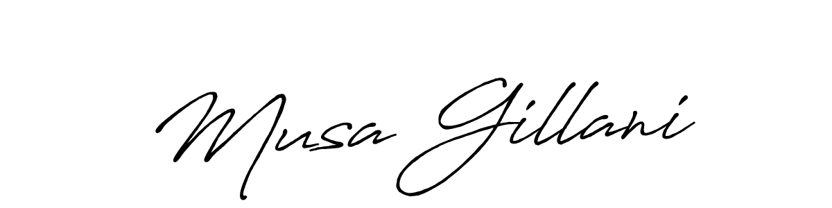 How to Draw Musa Gillani signature style? Antro_Vectra_Bolder is a latest design signature styles for name Musa Gillani. Musa Gillani signature style 7 images and pictures png