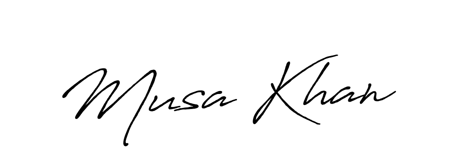 Similarly Antro_Vectra_Bolder is the best handwritten signature design. Signature creator online .You can use it as an online autograph creator for name Musa Khan. Musa Khan signature style 7 images and pictures png