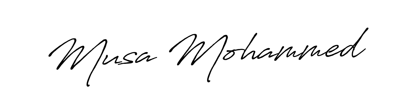Once you've used our free online signature maker to create your best signature Antro_Vectra_Bolder style, it's time to enjoy all of the benefits that Musa Mohammed name signing documents. Musa Mohammed signature style 7 images and pictures png