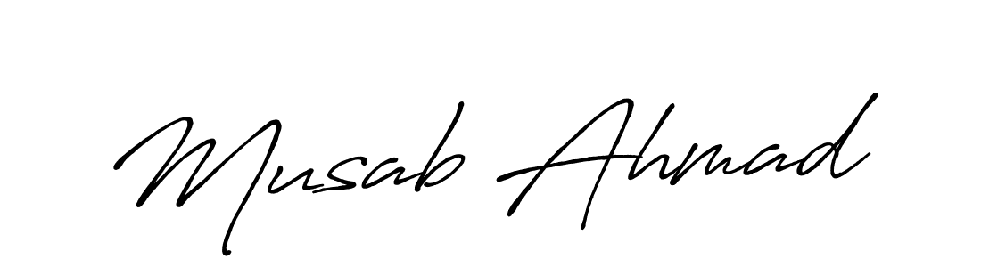 Once you've used our free online signature maker to create your best signature Antro_Vectra_Bolder style, it's time to enjoy all of the benefits that Musab Ahmad name signing documents. Musab Ahmad signature style 7 images and pictures png