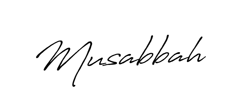 Also we have Musabbah name is the best signature style. Create professional handwritten signature collection using Antro_Vectra_Bolder autograph style. Musabbah signature style 7 images and pictures png