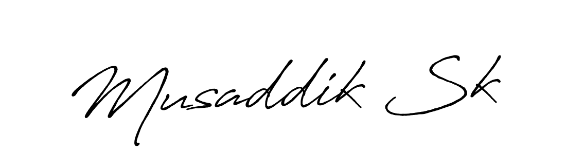 You should practise on your own different ways (Antro_Vectra_Bolder) to write your name (Musaddik Sk) in signature. don't let someone else do it for you. Musaddik Sk signature style 7 images and pictures png