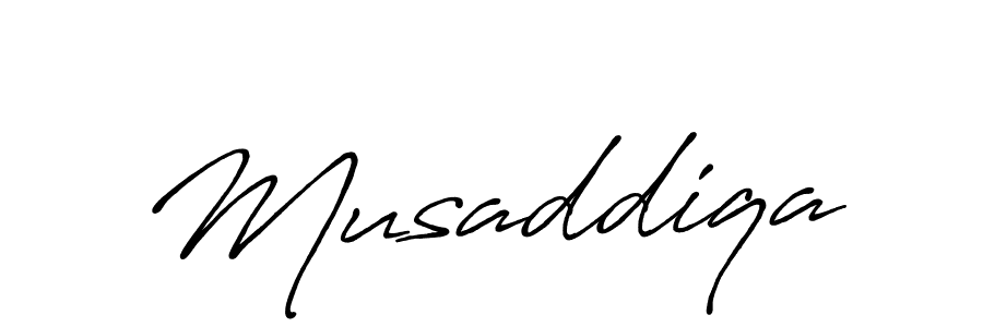 How to Draw Musaddiqa signature style? Antro_Vectra_Bolder is a latest design signature styles for name Musaddiqa. Musaddiqa signature style 7 images and pictures png