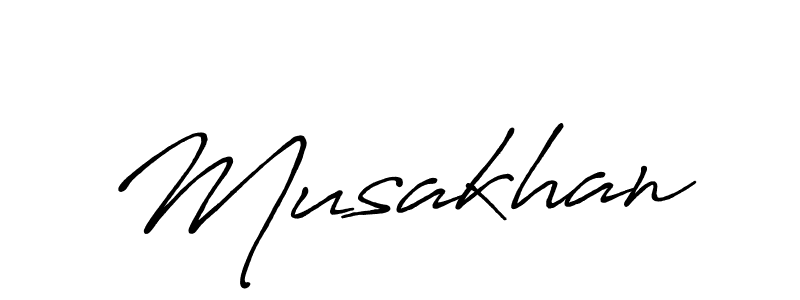 How to make Musakhan signature? Antro_Vectra_Bolder is a professional autograph style. Create handwritten signature for Musakhan name. Musakhan signature style 7 images and pictures png