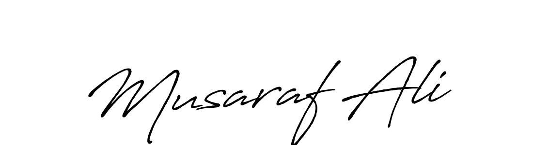 You can use this online signature creator to create a handwritten signature for the name Musaraf Ali. This is the best online autograph maker. Musaraf Ali signature style 7 images and pictures png