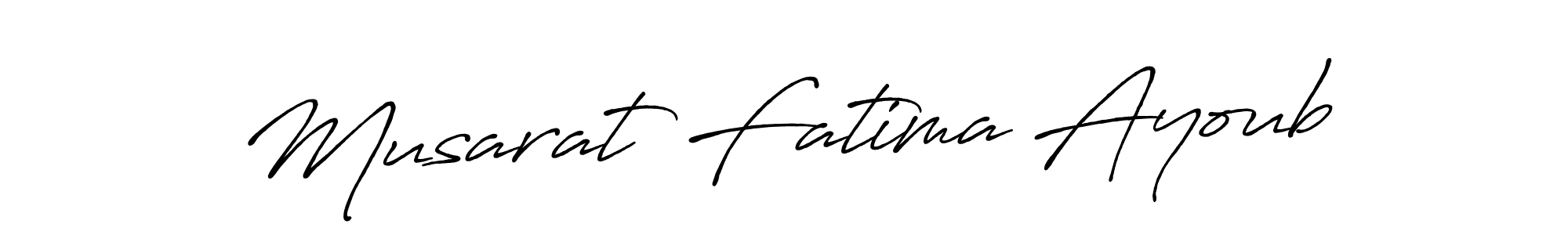 Make a beautiful signature design for name Musarat Fatima Ayoub. Use this online signature maker to create a handwritten signature for free. Musarat Fatima Ayoub signature style 7 images and pictures png
