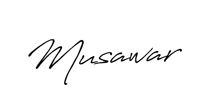 How to make Musawar signature? Antro_Vectra_Bolder is a professional autograph style. Create handwritten signature for Musawar name. Musawar signature style 7 images and pictures png