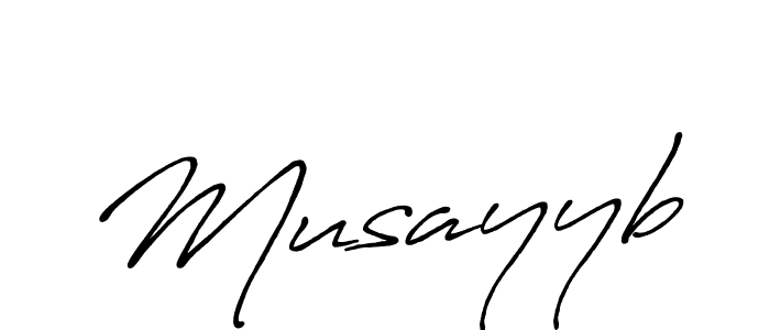 It looks lik you need a new signature style for name Musayyb. Design unique handwritten (Antro_Vectra_Bolder) signature with our free signature maker in just a few clicks. Musayyb signature style 7 images and pictures png