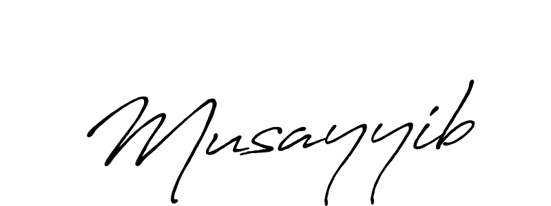 How to make Musayyib signature? Antro_Vectra_Bolder is a professional autograph style. Create handwritten signature for Musayyib name. Musayyib signature style 7 images and pictures png