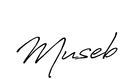 How to make Museb signature? Antro_Vectra_Bolder is a professional autograph style. Create handwritten signature for Museb name. Museb signature style 7 images and pictures png