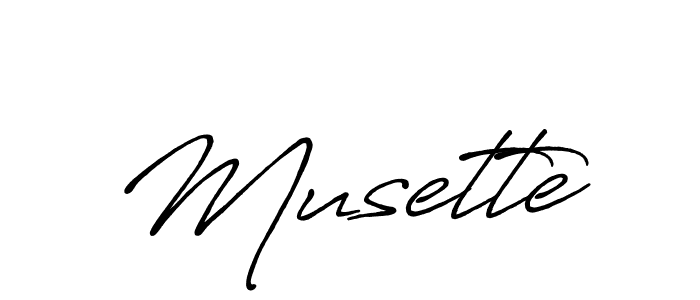 Also You can easily find your signature by using the search form. We will create Musette name handwritten signature images for you free of cost using Antro_Vectra_Bolder sign style. Musette signature style 7 images and pictures png