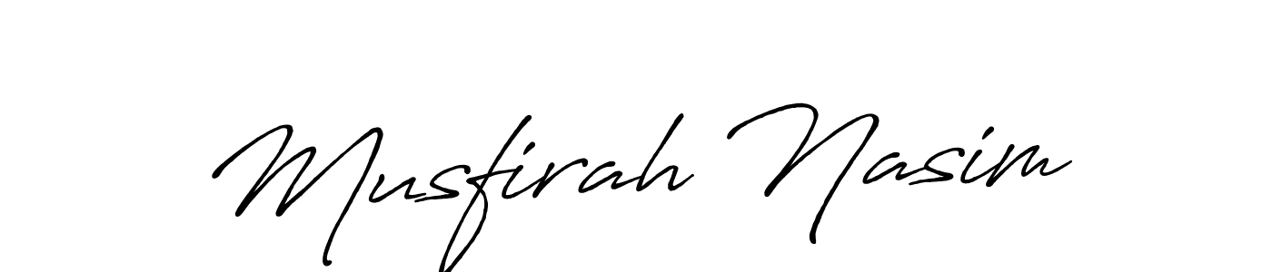 This is the best signature style for the Musfirah Nasim name. Also you like these signature font (Antro_Vectra_Bolder). Mix name signature. Musfirah Nasim signature style 7 images and pictures png