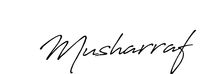 Also we have Musharraf name is the best signature style. Create professional handwritten signature collection using Antro_Vectra_Bolder autograph style. Musharraf signature style 7 images and pictures png