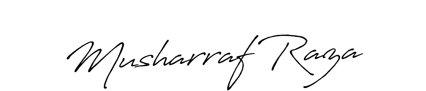 You should practise on your own different ways (Antro_Vectra_Bolder) to write your name (Musharraf Raza) in signature. don't let someone else do it for you. Musharraf Raza signature style 7 images and pictures png