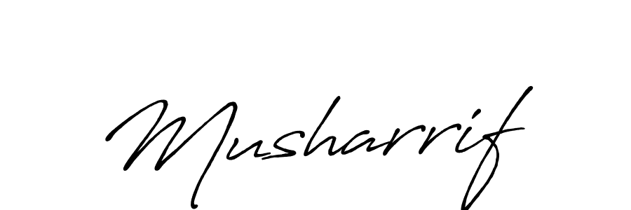 Also You can easily find your signature by using the search form. We will create Musharrif name handwritten signature images for you free of cost using Antro_Vectra_Bolder sign style. Musharrif signature style 7 images and pictures png