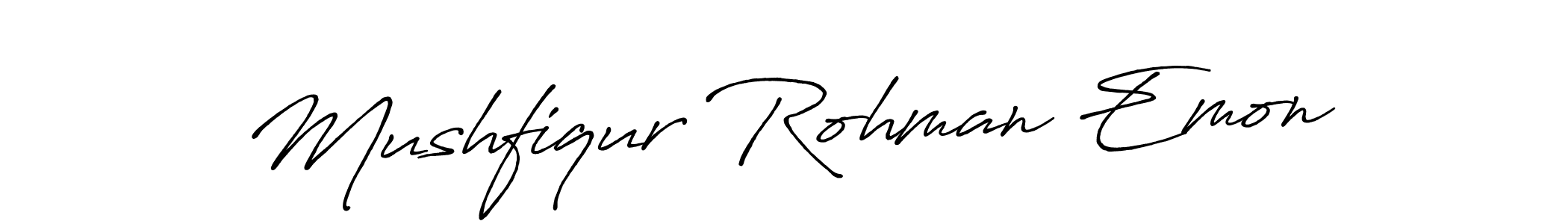 How to Draw Mushfiqur Rohman Emon signature style? Antro_Vectra_Bolder is a latest design signature styles for name Mushfiqur Rohman Emon. Mushfiqur Rohman Emon signature style 7 images and pictures png