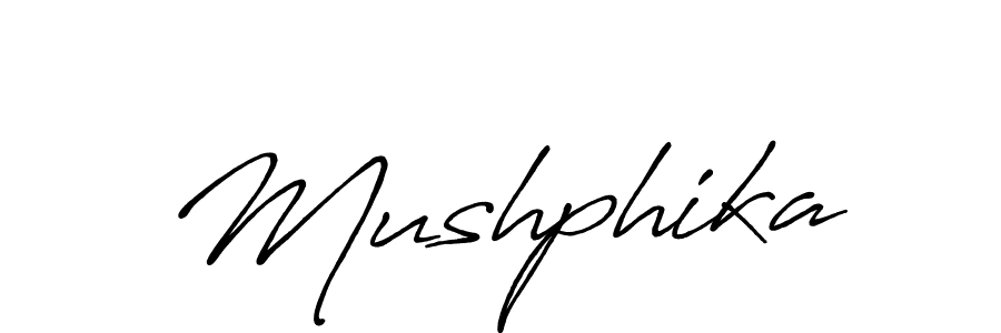Also we have Mushphika name is the best signature style. Create professional handwritten signature collection using Antro_Vectra_Bolder autograph style. Mushphika signature style 7 images and pictures png