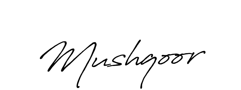 Make a short Mushqoor signature style. Manage your documents anywhere anytime using Antro_Vectra_Bolder. Create and add eSignatures, submit forms, share and send files easily. Mushqoor signature style 7 images and pictures png