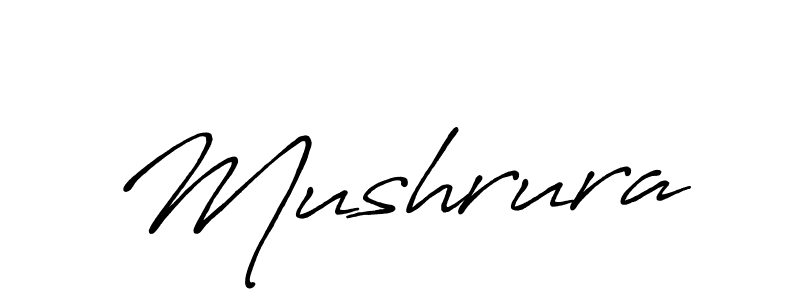 Also we have Mushrura name is the best signature style. Create professional handwritten signature collection using Antro_Vectra_Bolder autograph style. Mushrura signature style 7 images and pictures png