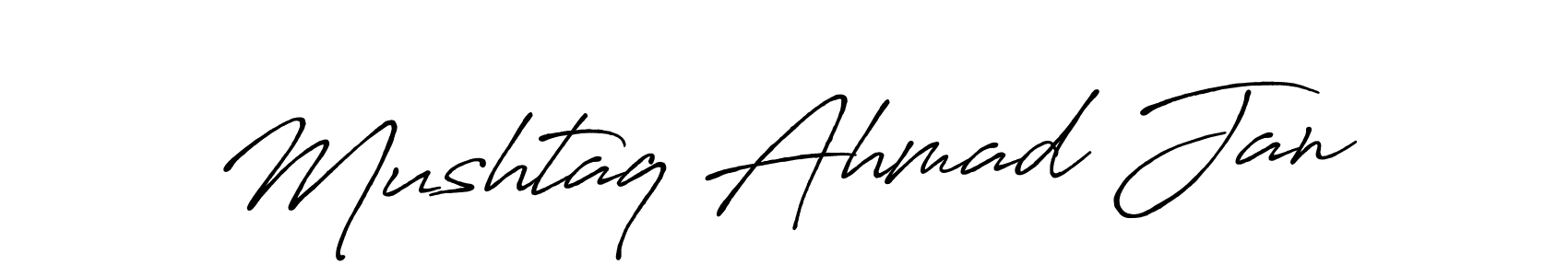 Design your own signature with our free online signature maker. With this signature software, you can create a handwritten (Antro_Vectra_Bolder) signature for name Mushtaq Ahmad Jan. Mushtaq Ahmad Jan signature style 7 images and pictures png