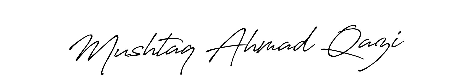 This is the best signature style for the Mushtaq Ahmad Qazi name. Also you like these signature font (Antro_Vectra_Bolder). Mix name signature. Mushtaq Ahmad Qazi signature style 7 images and pictures png