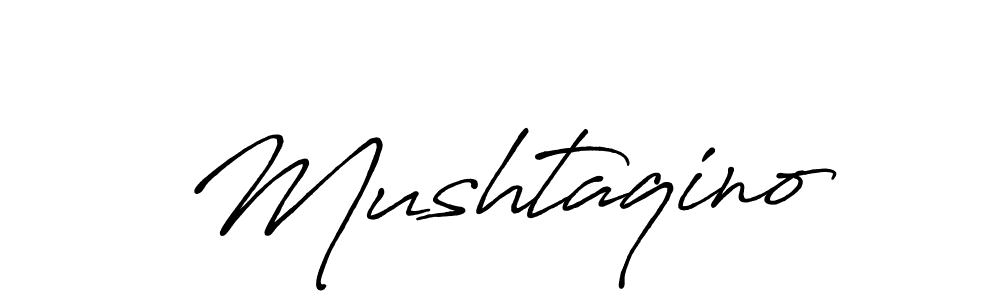 This is the best signature style for the Mushtaqino name. Also you like these signature font (Antro_Vectra_Bolder). Mix name signature. Mushtaqino signature style 7 images and pictures png