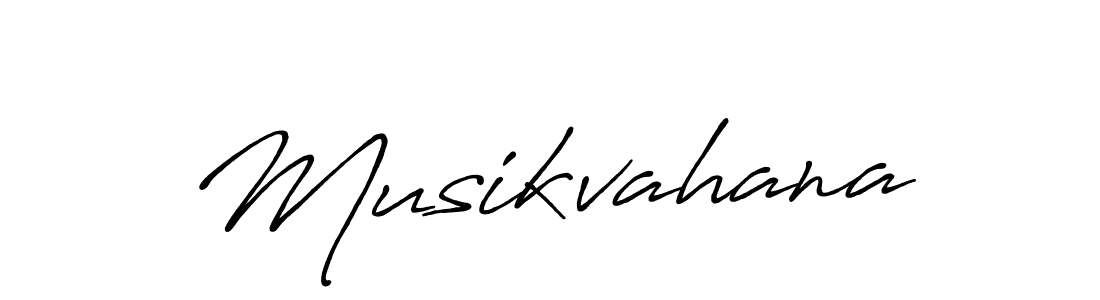 The best way (Antro_Vectra_Bolder) to make a short signature is to pick only two or three words in your name. The name Musikvahana include a total of six letters. For converting this name. Musikvahana signature style 7 images and pictures png