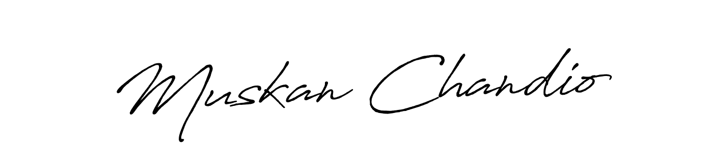 How to Draw Muskan Chandio signature style? Antro_Vectra_Bolder is a latest design signature styles for name Muskan Chandio. Muskan Chandio signature style 7 images and pictures png