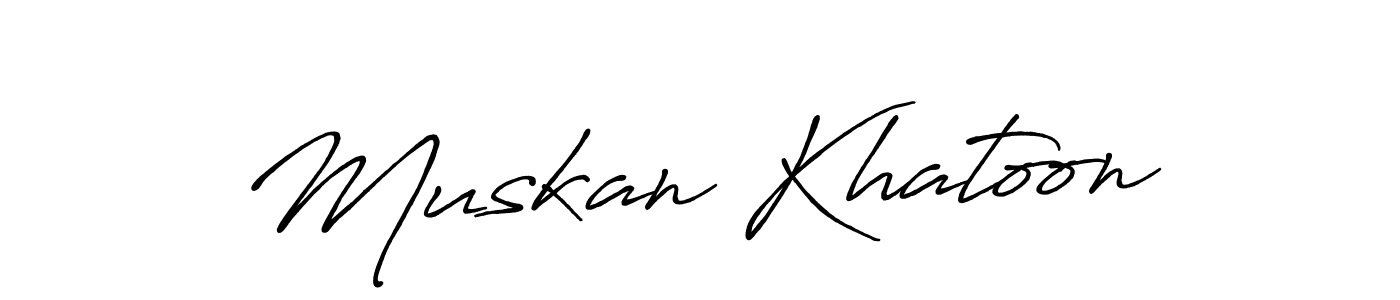 This is the best signature style for the Muskan Khatoon name. Also you like these signature font (Antro_Vectra_Bolder). Mix name signature. Muskan Khatoon signature style 7 images and pictures png
