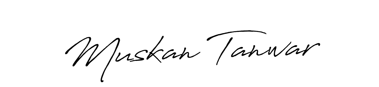 Once you've used our free online signature maker to create your best signature Antro_Vectra_Bolder style, it's time to enjoy all of the benefits that Muskan Tanwar name signing documents. Muskan Tanwar signature style 7 images and pictures png