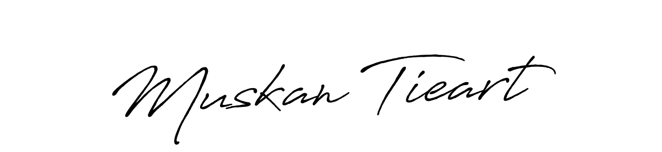 The best way (Antro_Vectra_Bolder) to make a short signature is to pick only two or three words in your name. The name Muskan Tieart include a total of six letters. For converting this name. Muskan Tieart signature style 7 images and pictures png