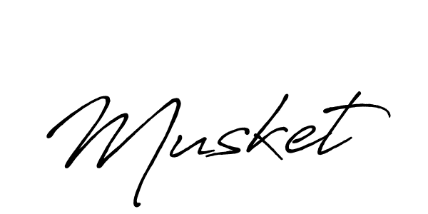 Use a signature maker to create a handwritten signature online. With this signature software, you can design (Antro_Vectra_Bolder) your own signature for name Musket. Musket signature style 7 images and pictures png