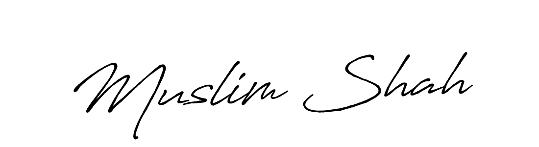 if you are searching for the best signature style for your name Muslim Shah. so please give up your signature search. here we have designed multiple signature styles  using Antro_Vectra_Bolder. Muslim Shah signature style 7 images and pictures png