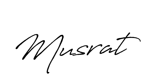 Design your own signature with our free online signature maker. With this signature software, you can create a handwritten (Antro_Vectra_Bolder) signature for name Musrat. Musrat signature style 7 images and pictures png