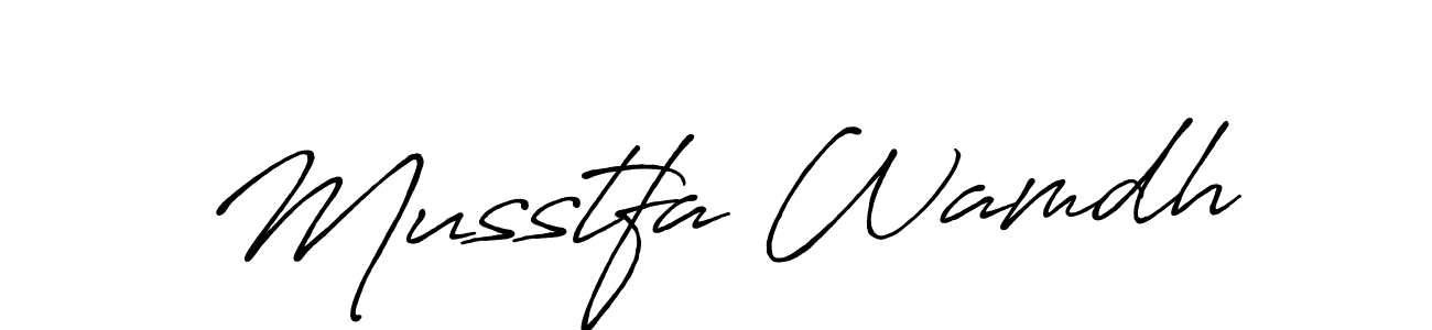 This is the best signature style for the Musstfa Wamdh name. Also you like these signature font (Antro_Vectra_Bolder). Mix name signature. Musstfa Wamdh signature style 7 images and pictures png