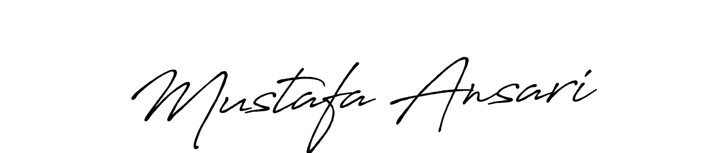 How to make Mustafa Ansari signature? Antro_Vectra_Bolder is a professional autograph style. Create handwritten signature for Mustafa Ansari name. Mustafa Ansari signature style 7 images and pictures png